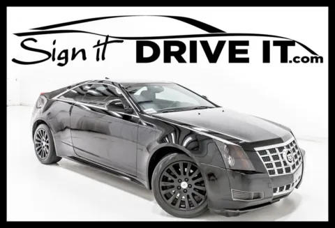 Black 2014 Cadillac CTS for sale in Denton, TX