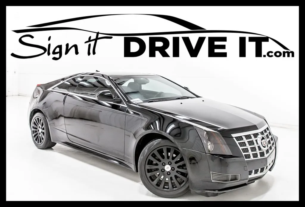 Black 2014 Cadillac CTS for sale in Denton, TX