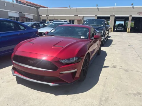 Red 2018 Ford Mustang EcoBoost for sale in Denton, TX