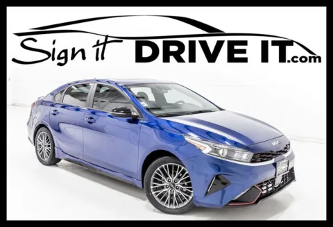Blue 2024 Kia Forte GT-Line for sale in Denton, TX