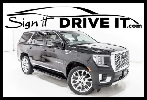 Black 2021 GMC Yukon Denali for sale in Denton, TX