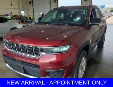 Red 2021 Jeep Grand Cherokee L Limited for sale in Denton, TX