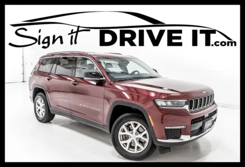 Red 2021 Jeep Grand Cherokee L Limited for sale in Denton, TX
