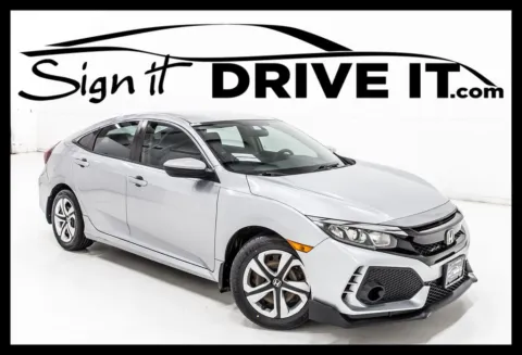 Silver 2016 Honda Civic LX for sale in Denton, TX