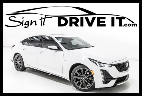 White 2022 Cadillac CT5 Sport for sale in Denton, TX