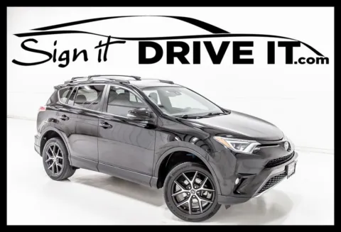 Black 2018 Toyota RAV4 SE for sale in Denton, TX