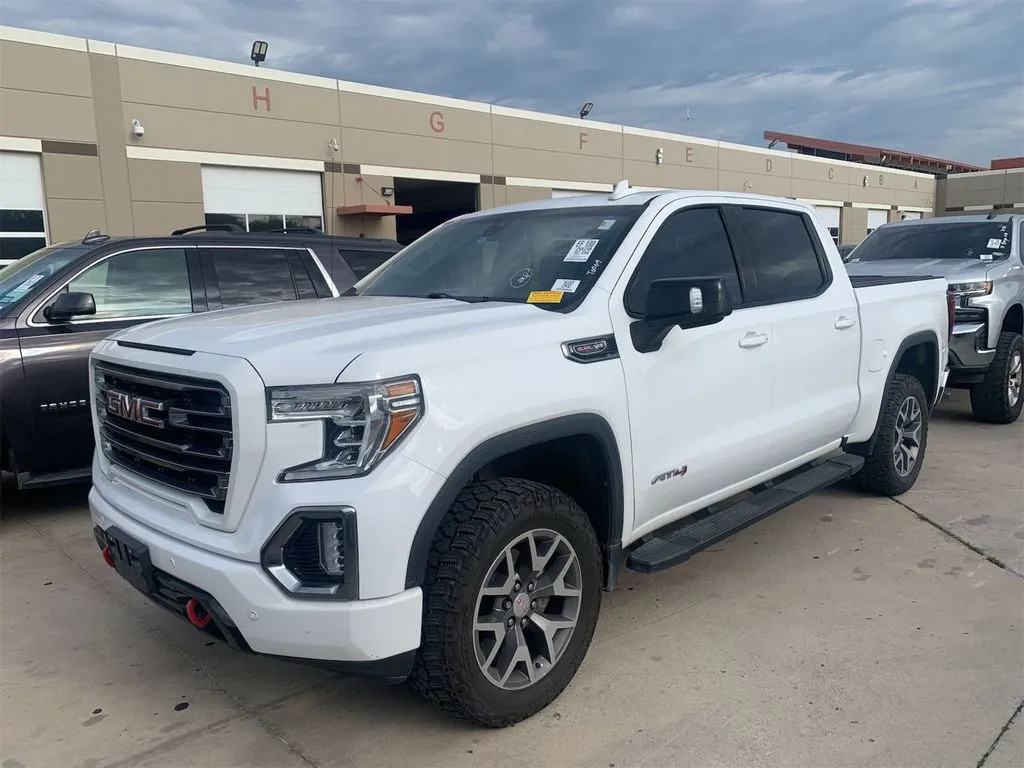 White 2020 GMC Sierra 1500 AT4 for sale in Denton, TX