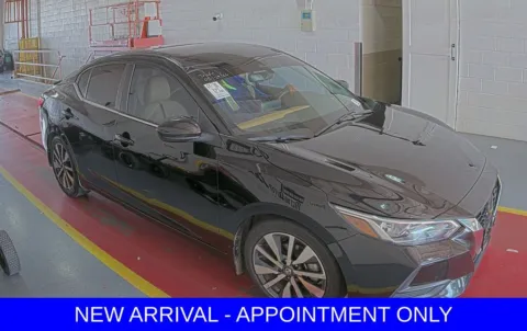 Black 2021 Nissan Sentra SV for sale in Denton, TX