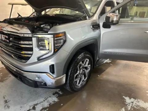 Gray 2025 GMC Sierra 1500 SLT for sale in Denton, TX