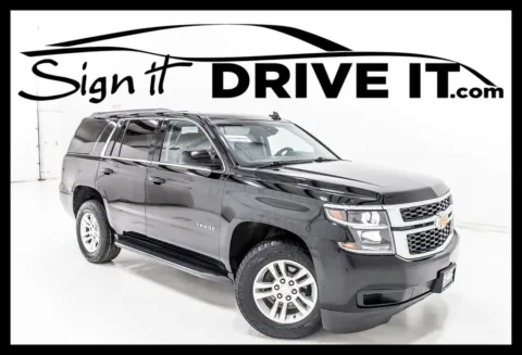 Black 2018 Chevrolet Tahoe LT for sale in Denton, TX