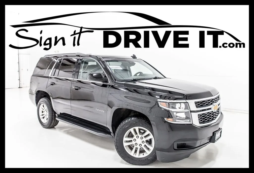 Black 2018 Chevrolet Tahoe LT for sale in Denton, TX