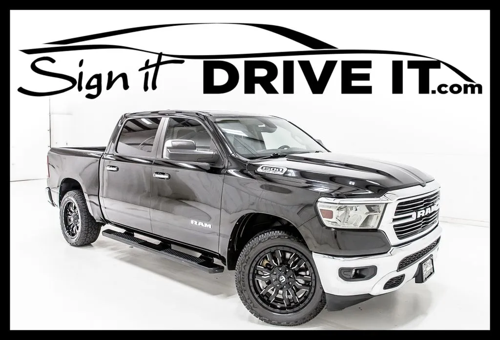 Black 2020 Ram 1500 Big Horn/Lone Star for sale in Denton, TX