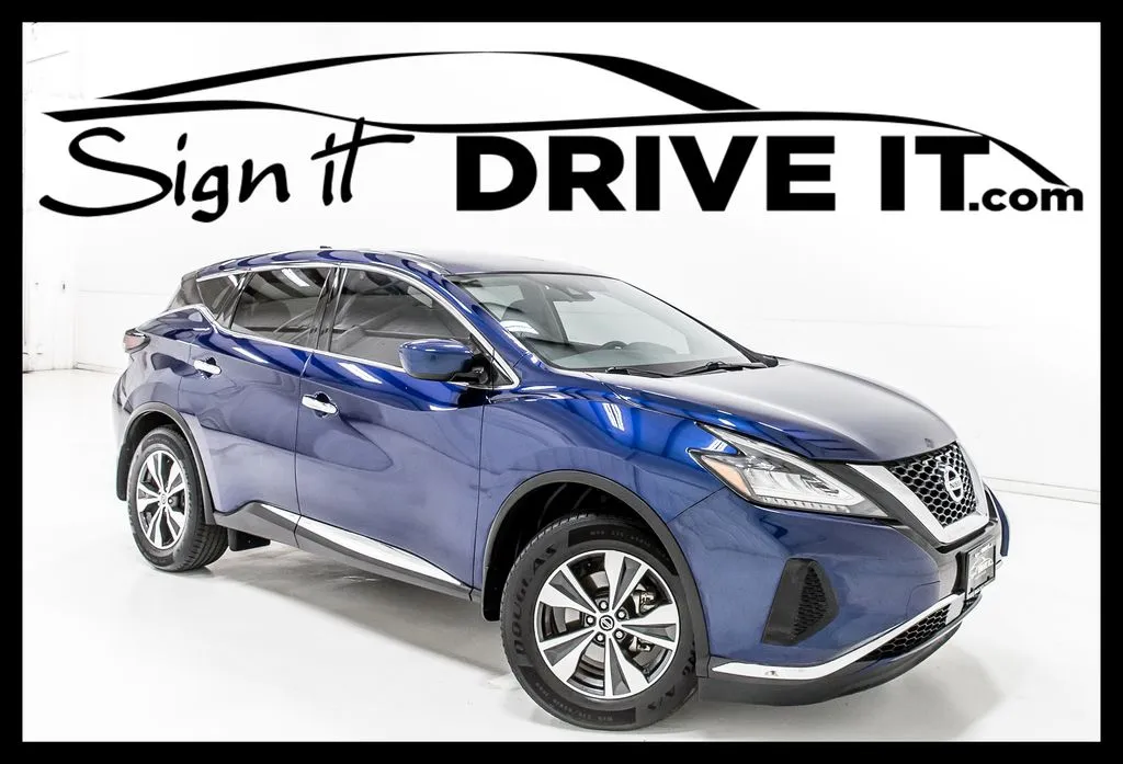 Blue 2021 Nissan Murano S for sale in Denton, TX