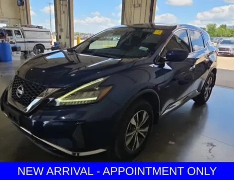 Blue 2021 Nissan Murano S for sale in Denton, TX
