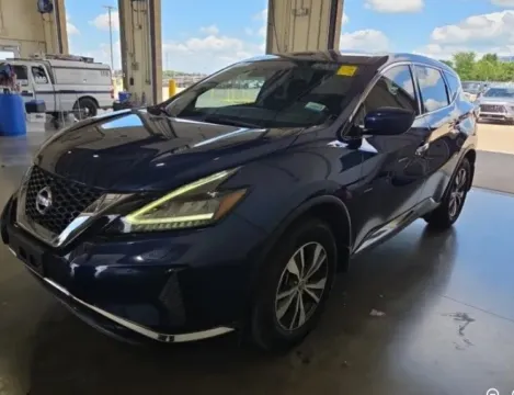 Blue 2021 Nissan Murano S for sale in Denton, TX
