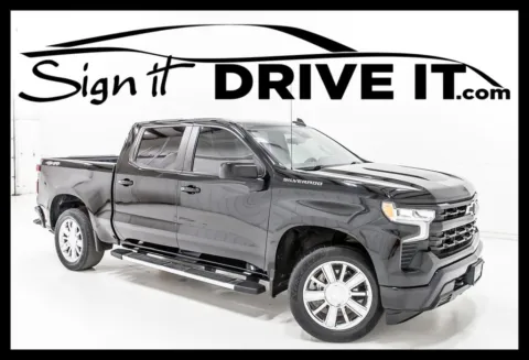 Black 2022 Chevrolet Silverado 1500 RST for sale in Denton, TX