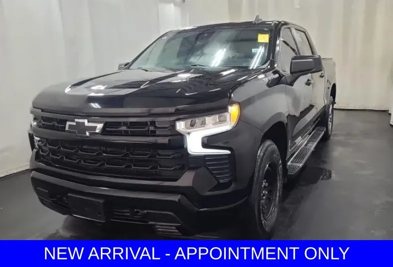 Black 2022 Chevrolet Silverado 1500 RST for sale in Denton, TX