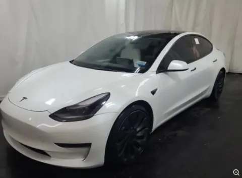White 2022 Tesla Model 3 Performance for sale in Denton, TX