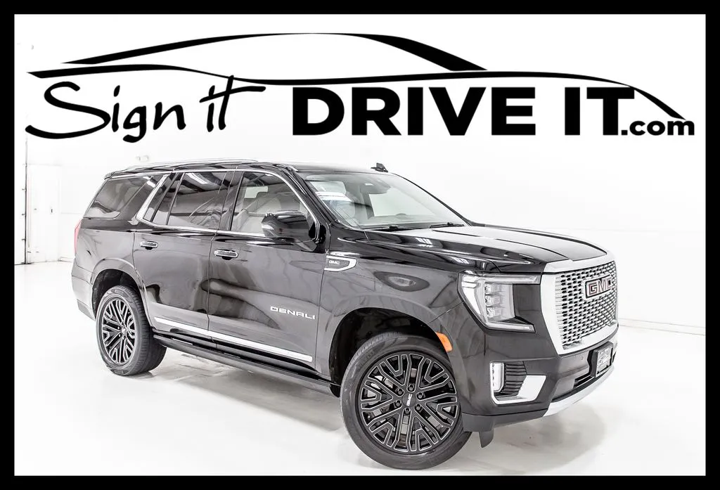 Black 2021 GMC Yukon Denali for sale in Denton, TX