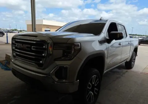 Silver 2019 GMC Sierra 1500 SLT for sale in Denton, TX