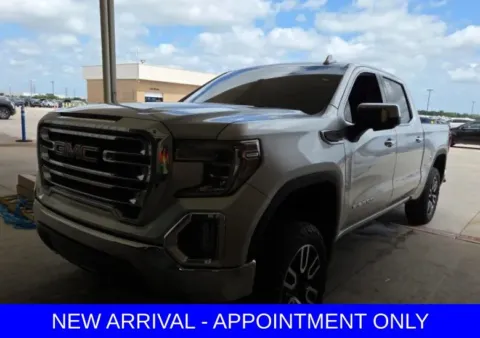 Silver 2019 GMC Sierra 1500 SLT for sale in Denton, TX