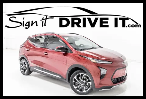 Red 2022 Chevrolet Bolt EUV Premier for sale in Denton, TX
