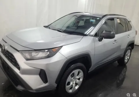 Silver 2019 Toyota RAV4 LE for sale in Denton, TX