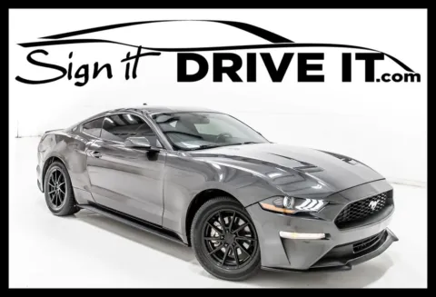 Gray 2020 Ford Mustang EcoBoost for sale in Denton, TX