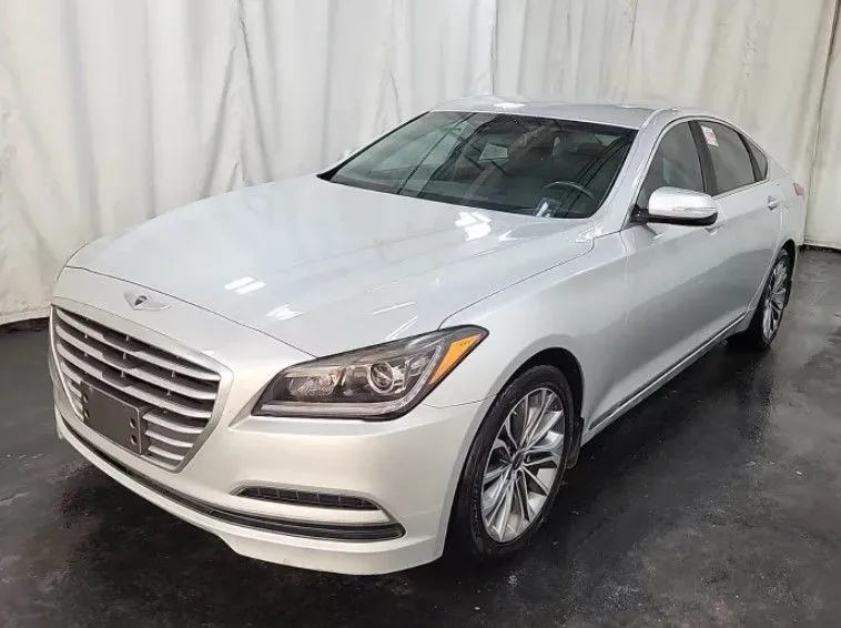 Silver 2016 Hyundai Genesis 3.8 for sale in Denton, TX