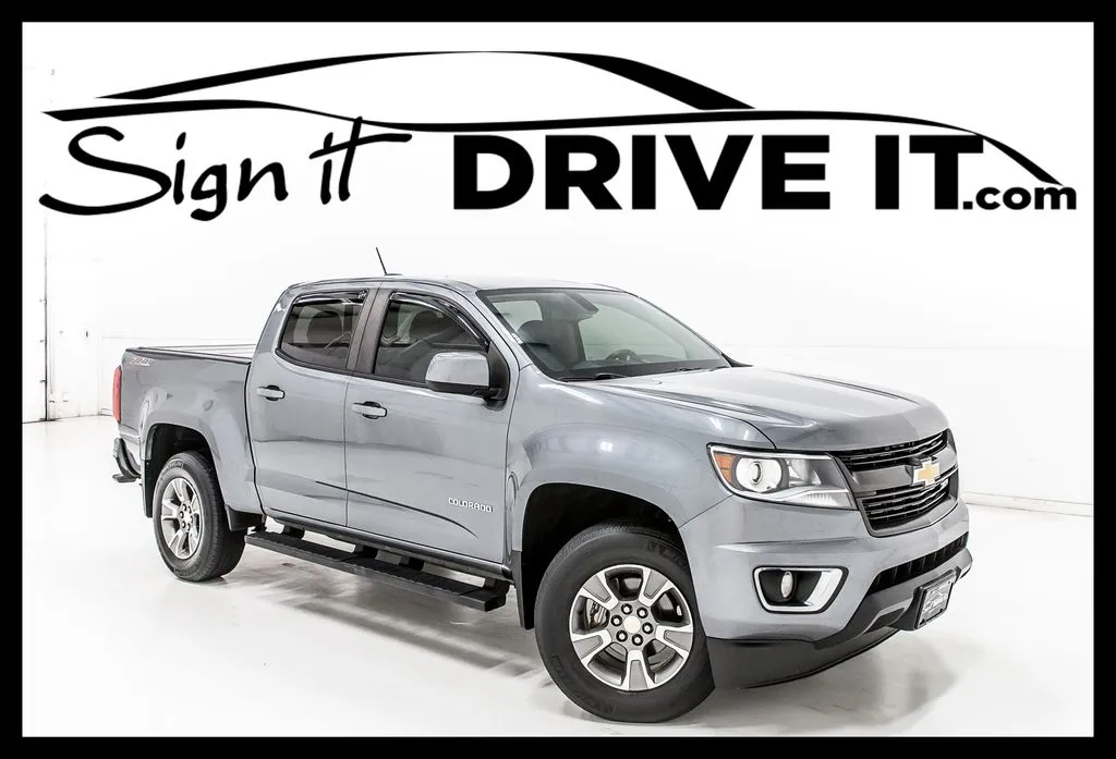 Gray 2019 Chevrolet Colorado Z71 for sale in Denton, TX
