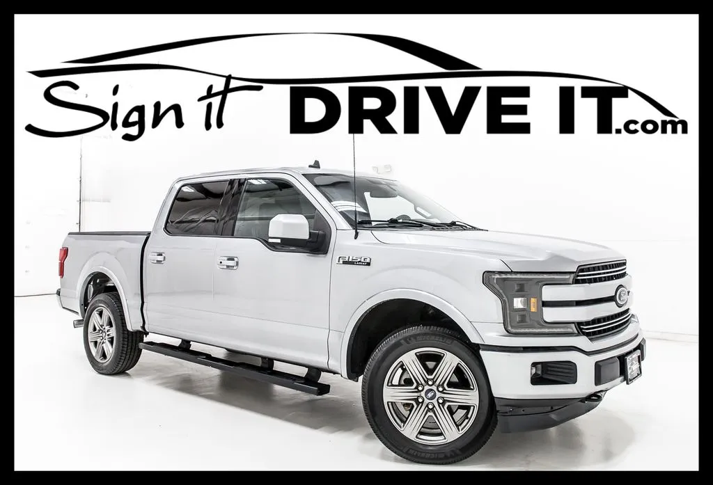 Silver 2020 Ford F-150 Lariat for sale in Denton, TX