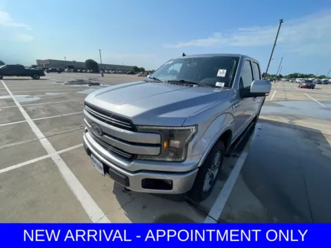 Silver 2020 Ford F-150 Lariat for sale in Denton, TX