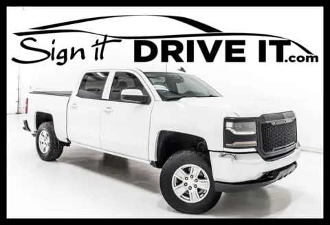 White 2018 Chevrolet Silverado 1500 LT for sale in Denton, TX