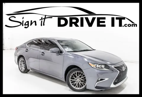 Gray 2018 Lexus ES 350 for sale in Denton, TX