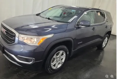 Blue 2019 GMC Acadia SLE-1 for sale in Denton, TX