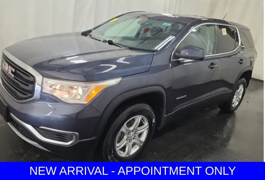 Blue 2019 GMC Acadia SLE-1 for sale in Denton, TX