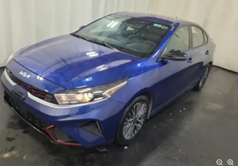 Blue 2024 Kia Forte GT-Line for sale in Denton, TX