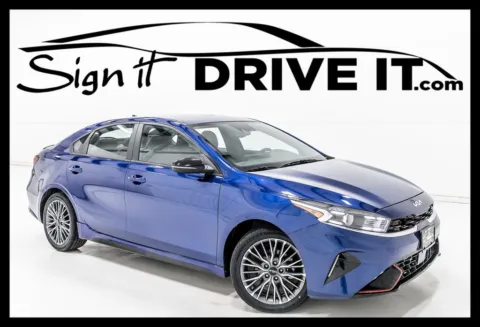 Blue 2024 Kia Forte GT-Line for sale in Denton, TX