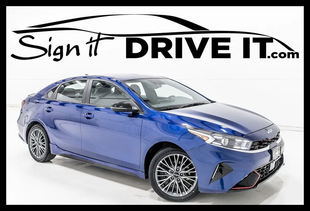 Blue 2024 Kia Forte GT-Line for sale in Denton, TX