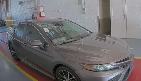 Another view of 2021 Toyota Camry SE for sale in Denton, TX at Sign It Drive It