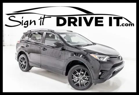 Black 2018 Toyota RAV4 SE for sale in Denton, TX