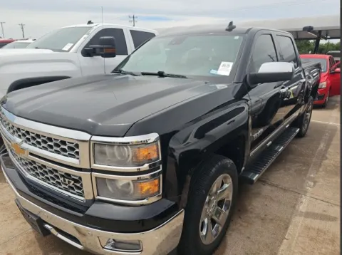 Black 2015 Chevrolet Silverado 1500 LTZ for sale in Denton, TX