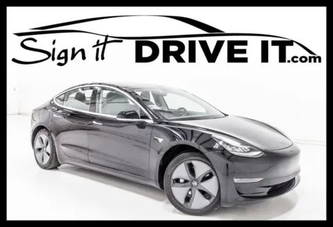 Black 2017 Tesla Model 3 Standard for sale in Denton, TX