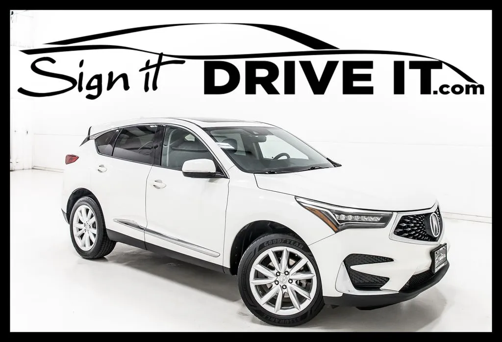 White 2019 Acura RDX for sale in Denton, TX