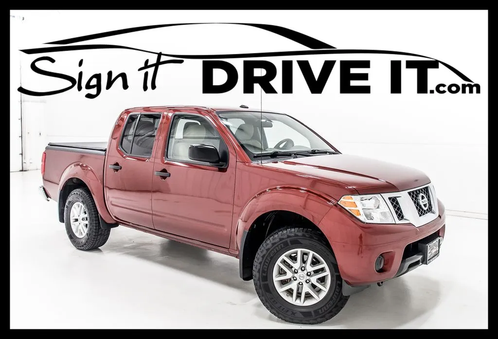 Red 2018 Nissan Frontier SV for sale in Denton, TX