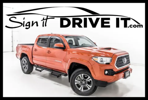 Red 2018 Toyota Tacoma TRD Sport for sale in Denton, TX