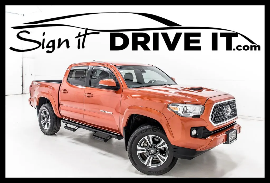 Red 2018 Toyota Tacoma TRD Sport for sale in Denton, TX
