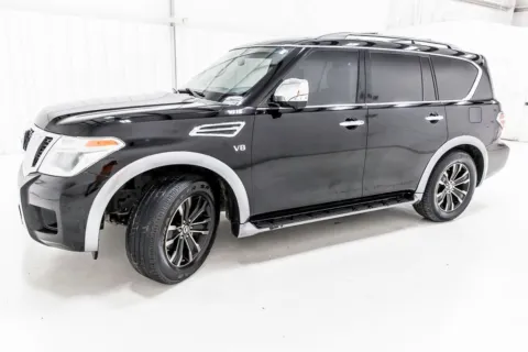 Another view of 2018 Nissan Armada Platinum for sale in Denton, TX at Sign It Drive It