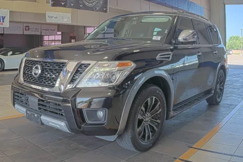 Black 2018 Nissan Armada Platinum for sale in Denton, TX