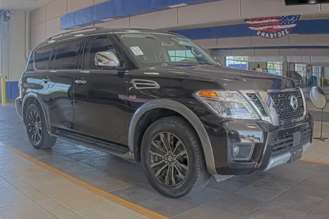 Another view of 2018 Nissan Armada Platinum for sale in Denton, TX at Sign It Drive It